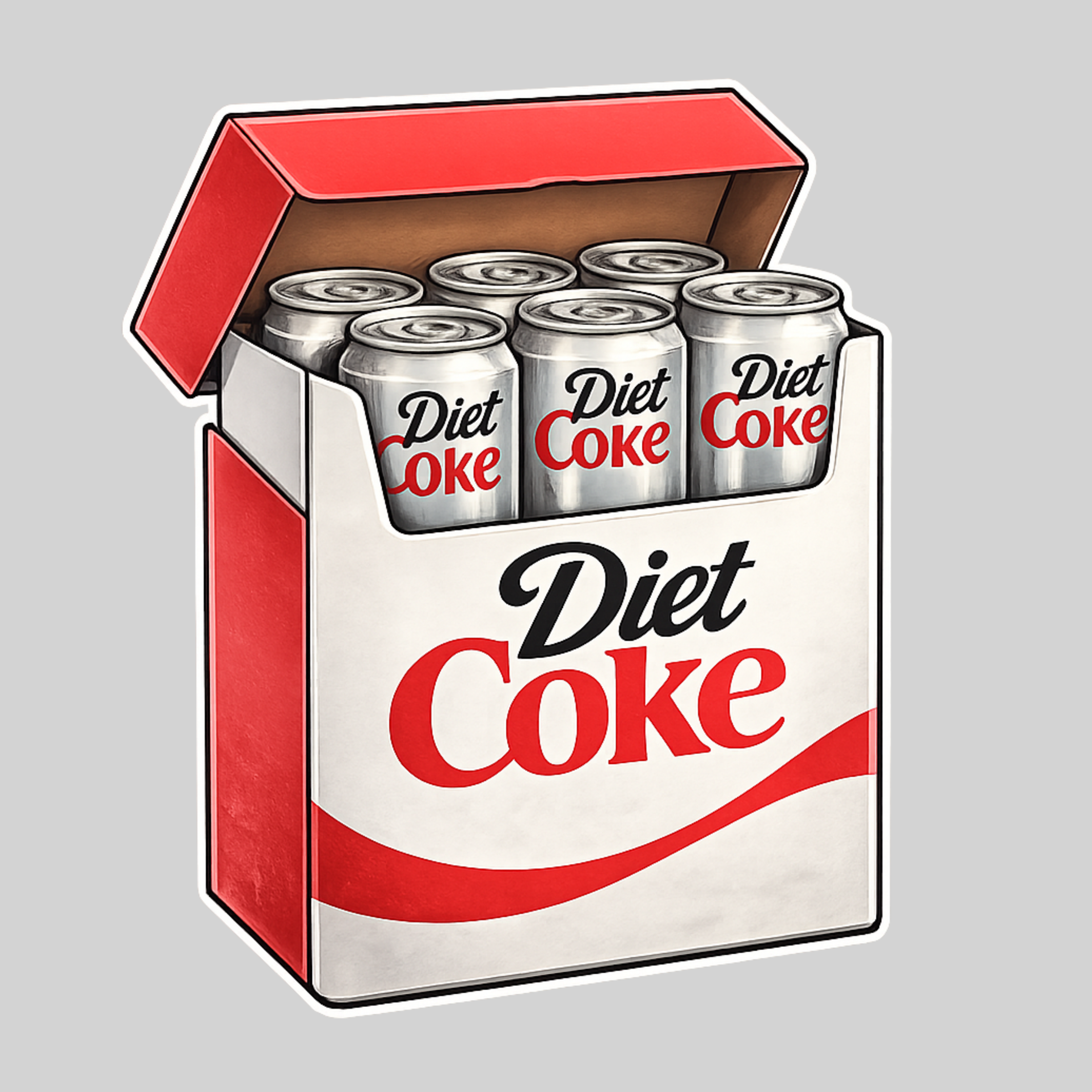 Diet Coke Cigarette T-Shirt