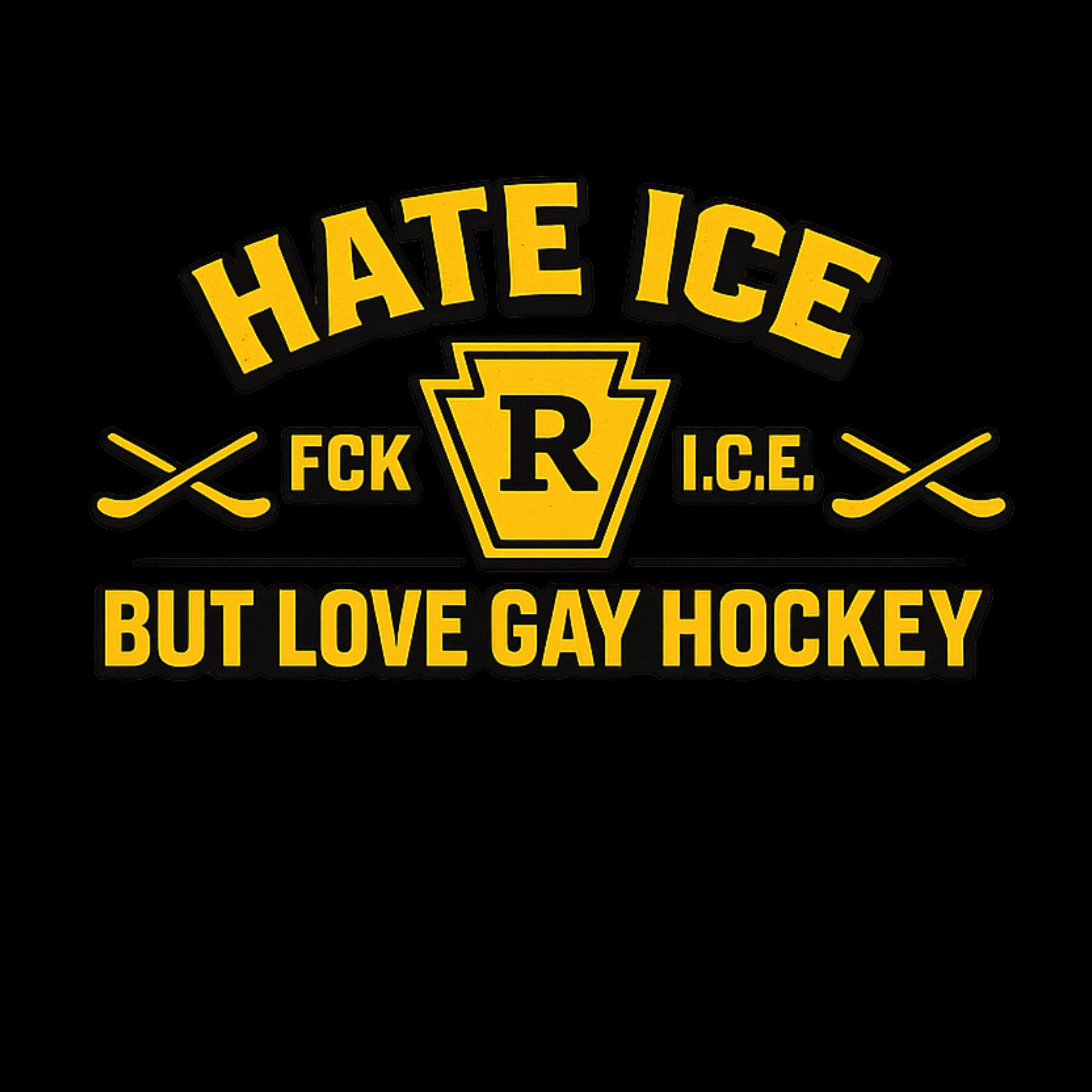 Heated Rivalry ilya rozanov (Fuck ICE) T-Shirt | Boston Raiders